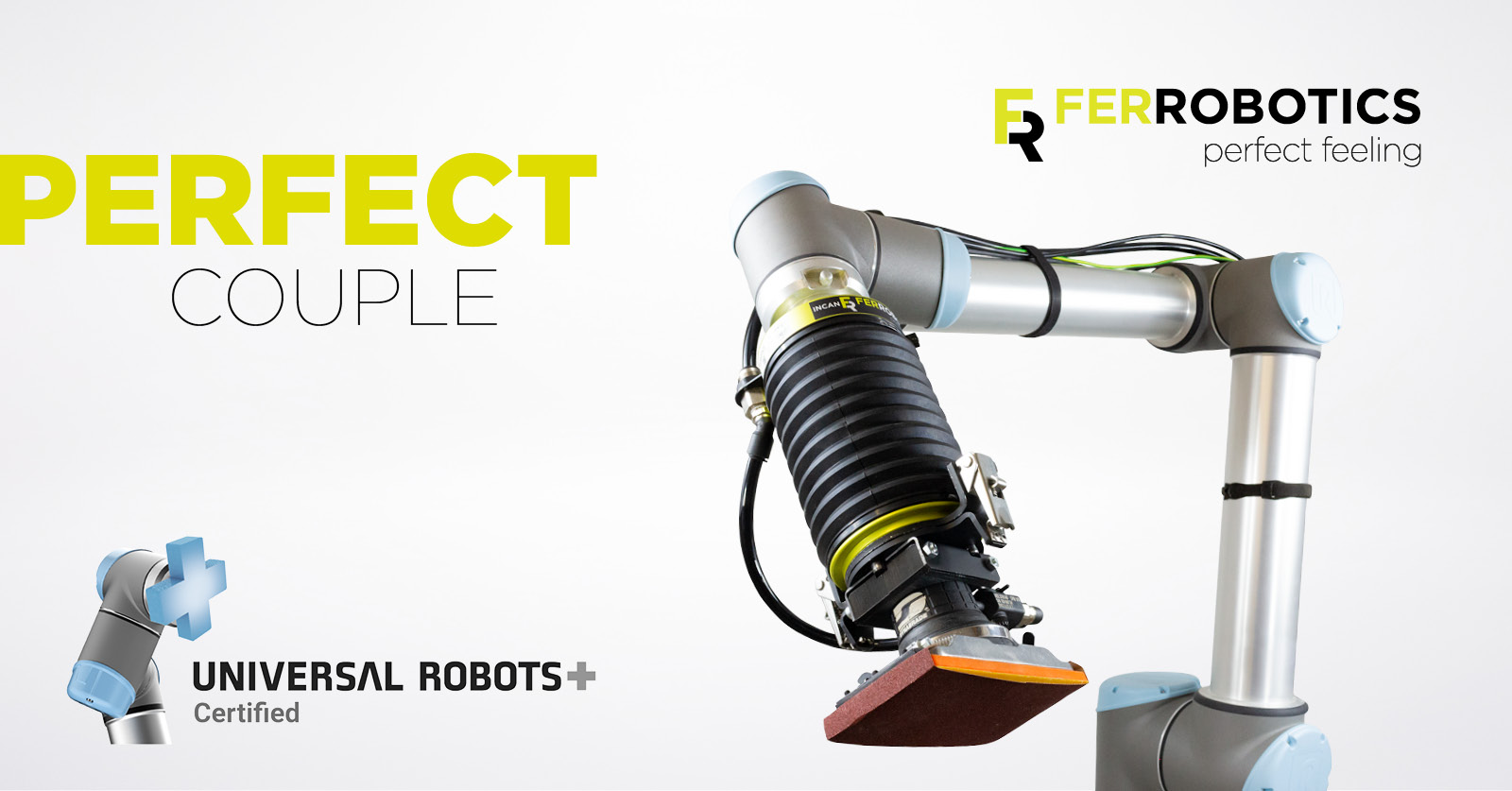 Universal Robots with FerRobotics End-Effectors Cobots FerRobotics