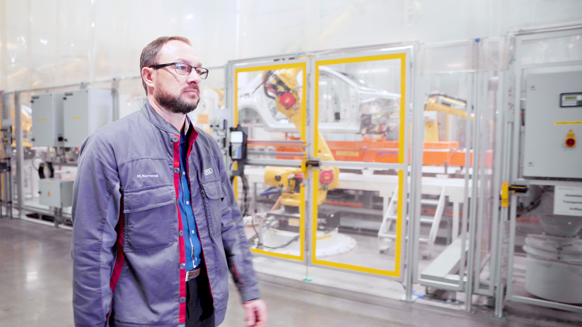 Audi FerRobotics Use Case Automotive Body in White Karosseriebau
