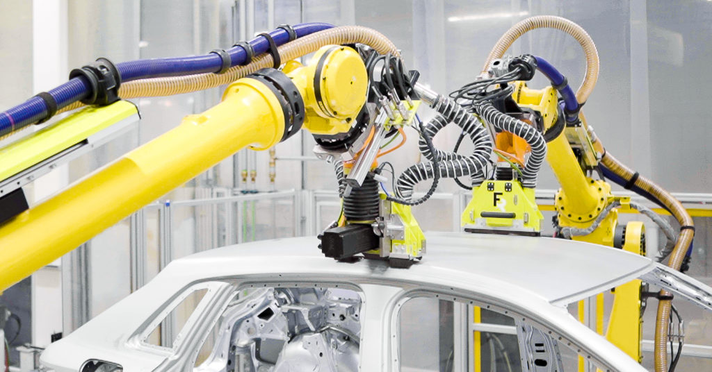 Audi Dachnullfuge automatisiert Schleifen und Finishen – Karosseriebau und Lackvorbereitung