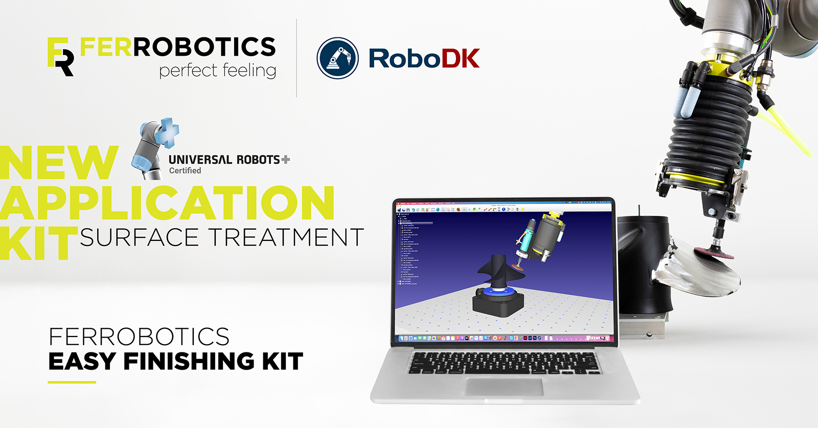 Universal Robots Application Kit FerRobotics Easy Finishing Kit Universal Robots Application Kit FerRobotics Easy Finishing Kit